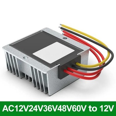 AC/DC Step-Down Wandler 12-48V AC zu 12V DC 5-10A Netzteil für Kfz Bordnetz