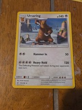Pokémon TCG Ursaring Cosmic Eclipse 172/236 Regular Rare