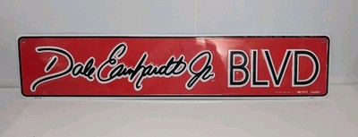 Dale Earnhardt Jr. BLVD Red Metal Sign 2001 Nascar ool-3146 24x5x1