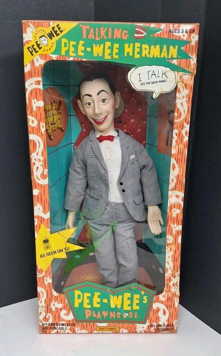 Matchbox Talking Pee-Wee Herman Action Figure for sale online | eBay