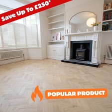 📦 50SQM Pallet 10mm Invisible Smooth Oiled Herringbone Engineered Wood Flooring