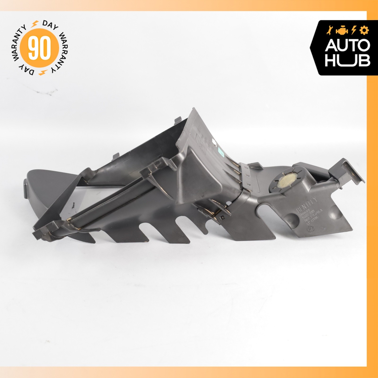 13-14 Bentley Continental GT GTC 4.0L Engine Radiator Right Air Duct OEM