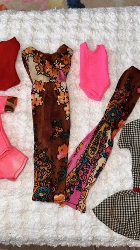 Vintage 60s 70s Barbie Clone & Handmade Clothing Lot -- TLC