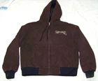Women's Cowgirl Hardware Hooded Jacket - XL - Embellished Cross / Roses on Back
