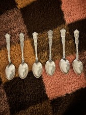 Souvenir Spoon Set of 6 American Silver Co. France, Austria, Belgium, Germany…