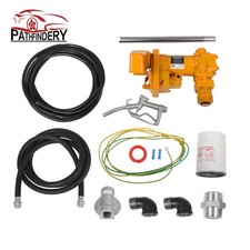 Gasoline Fuel Transfer Pump Gas Diesel Kerosene With Particulate Filter 20GPM US