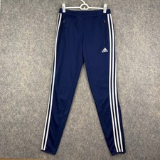 Adidas Climacool Women  s Tiro Fitted Training Pants Navy Blue White Small 351