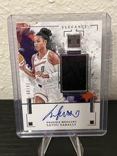 2025 WNBA Impeccable Satou Sabally Elegance Jersey Autographs /99