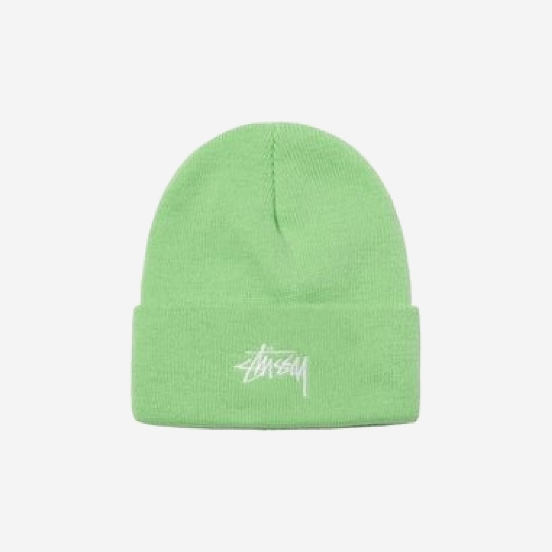 Stussy Stock Cuff Beanie Bright Green 2021 | eBay