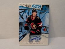 2021-22 Upper Deck SP Game Used Authentic Rookies Auto Parker Kelly