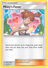 Pokemon Misty's Favor 202/236 Unified Minds NM on eBay