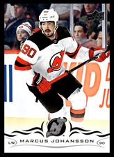 2018-19 Upper Deck Marcus Johansson #358 New Jersey Devils NHL Hockey