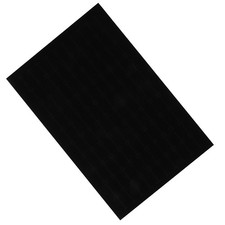 Jewelry Insert Pad Black Sponge Earring Display Tray for Store and Home Use