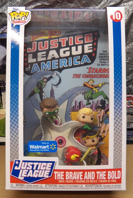 Funko POP Comic Covers The Brave And The Bold 10 Vinyl Figures Walmart Exclusive