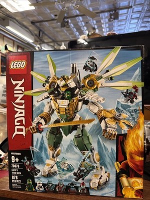 LEGO NINJAGO Secrets Of Forbidden Spinjitzu Lloyd's Titan Mech 70676 New Crease
