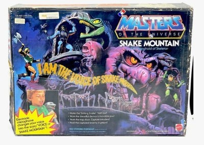 Masters of the Universe MOTU Snake Mountain Mattel 1983 Unapplied Sticker #PH