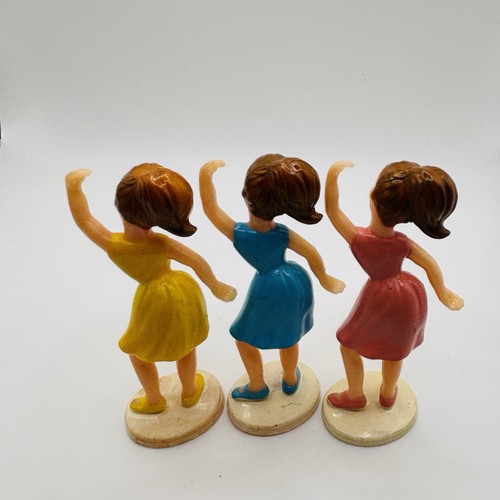 Cake toppers vintage Wilton Chicago Dancers. Set di 6. RARO! - Foto 5 di 10