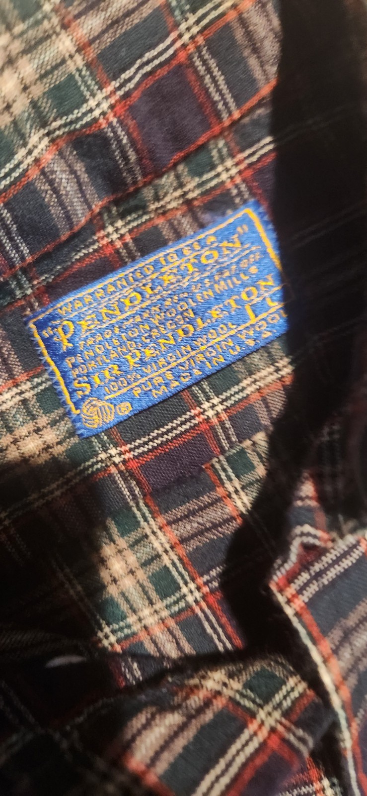 Pendleton Button Up Shirt Large Sir Pendleton Woo… - image 3