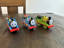 Thomas  Friends Thomas Metal Percy Engine Push Along Train Mattell