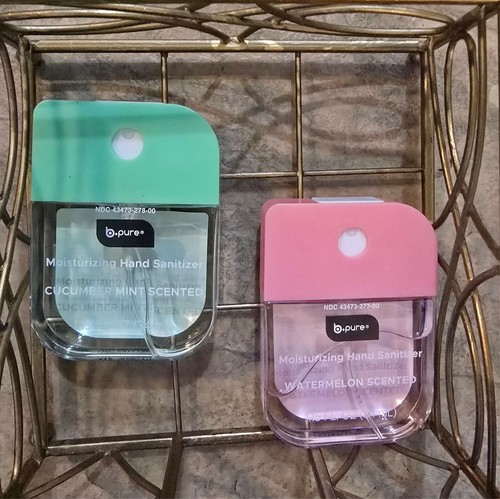 Hydrating Hand Sanitizer Spray's Cucumber Mint or Watermelon 1.15 FL. OZ