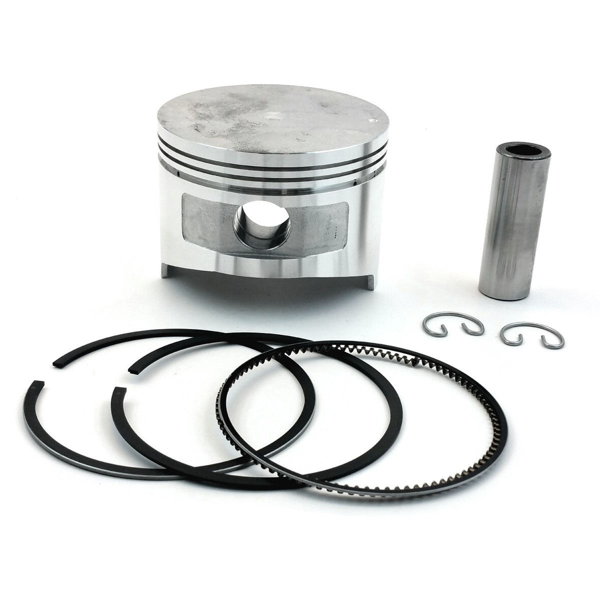 Kit Pistone 39mm Per Decespugliatore Mitsubishi T200: Set Con Spinotto, Anelli E Clip Per Motore A Scoppio