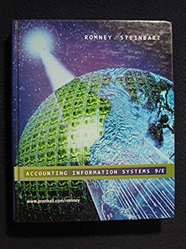 Accounting Information Systems [Jun 20, 2002] Romney, Marshall B. and Steinbar.. - Picture 1 of 4