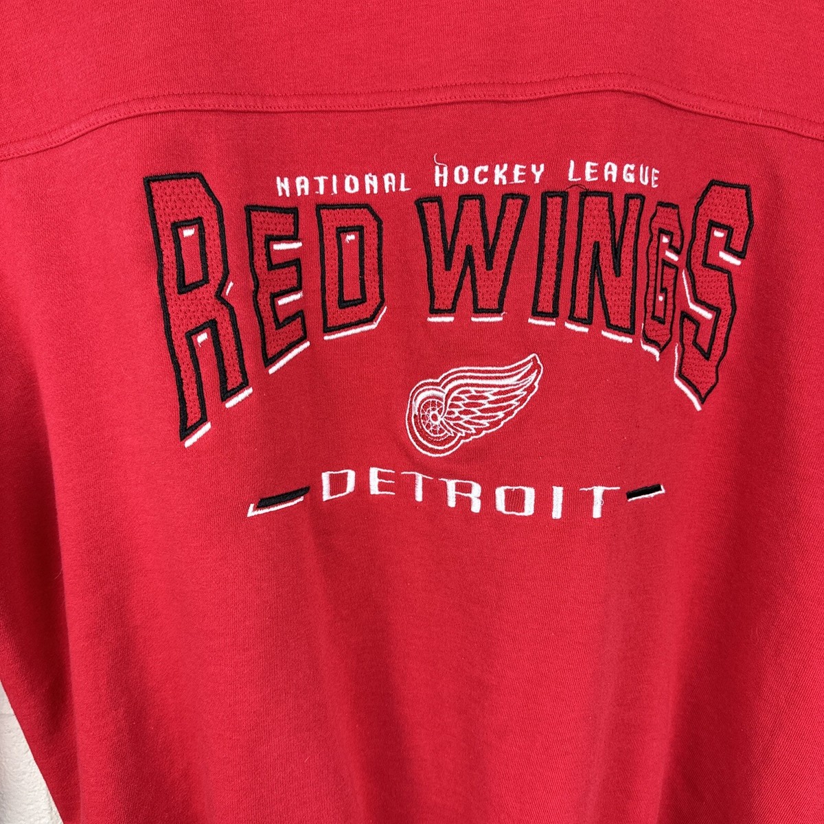 Vintage NHL Detroit Red Wings Sweatshirt Size XXL Embroidered