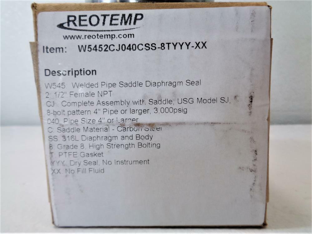 Reotemp W545 1/2 Reotemp W545 1/2