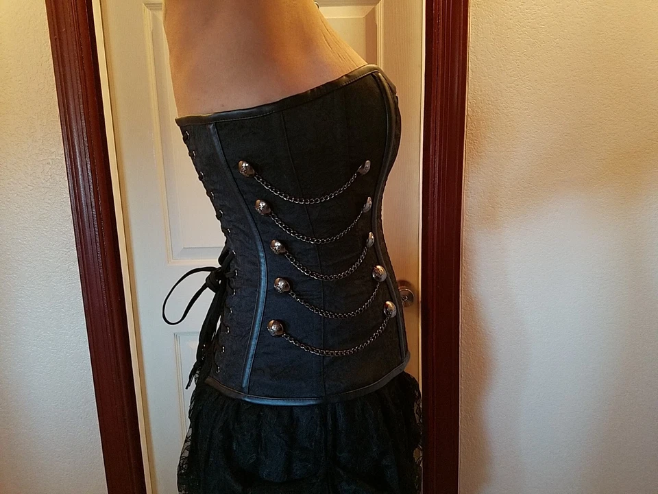 Corsé Vampiro Spirit Halloween Talla S Foto 3 de 4