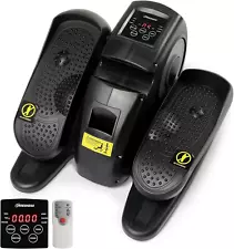 Under Desk Elliptical Pedal Exerciser Seated & Stand Elliptical Machine for Home