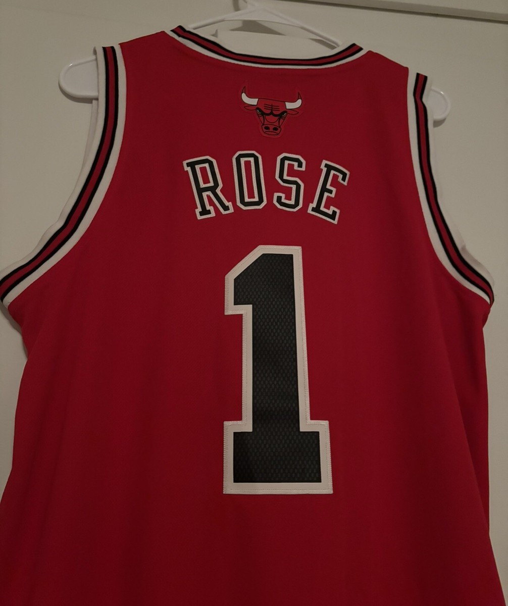 CHICAGO DERRICK ROSE 1 バスケットボールジャージ 密刺繡 CHICAGO DERRICK ROSE 1 バスケットボールジャージ 密刺繡