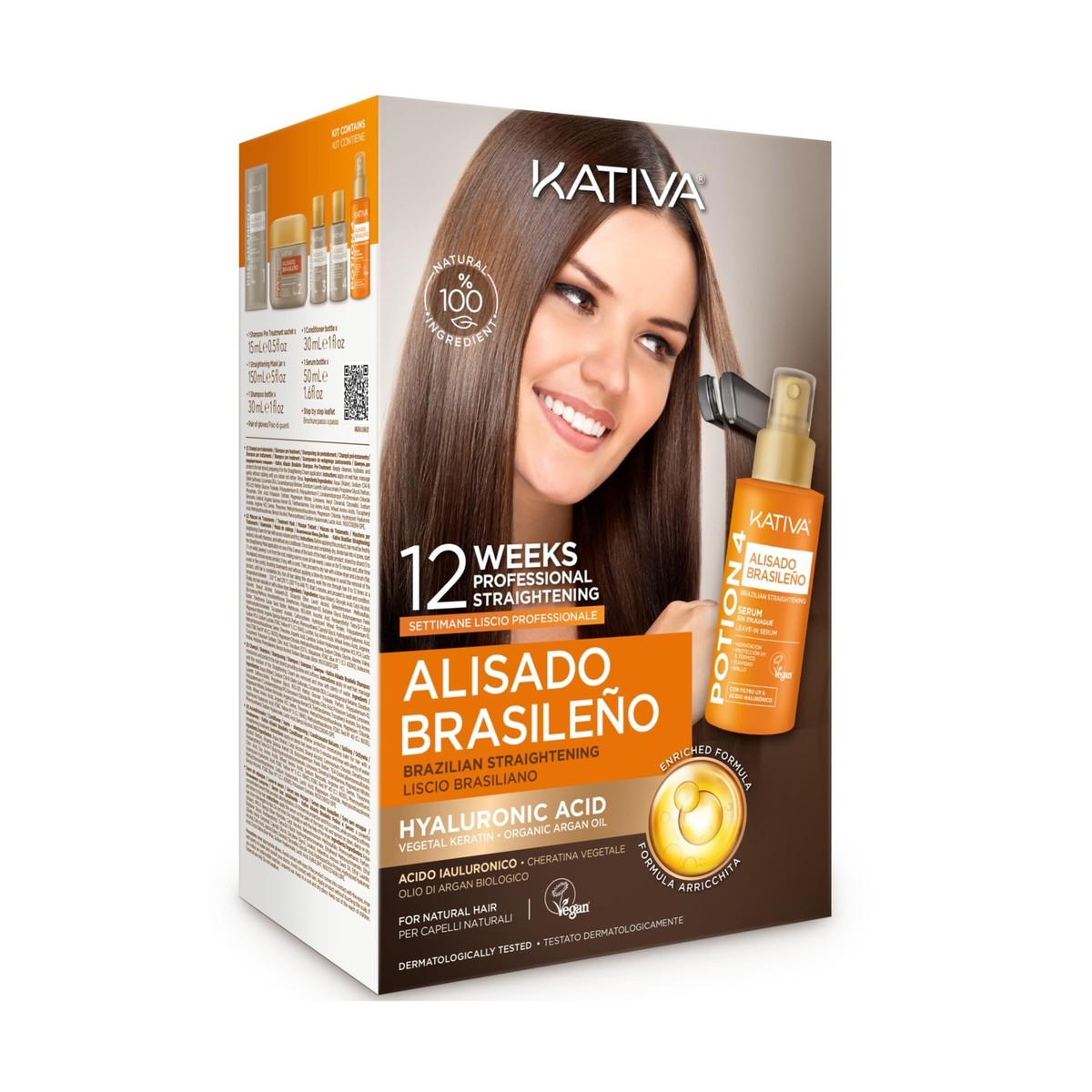 Hair Alisado BrasileÃ±o Premium Kativa Alisado Brasileño Keratina
