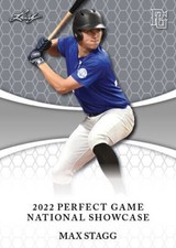 MAX STAGG 2022 LEAF PERFECT GAME 