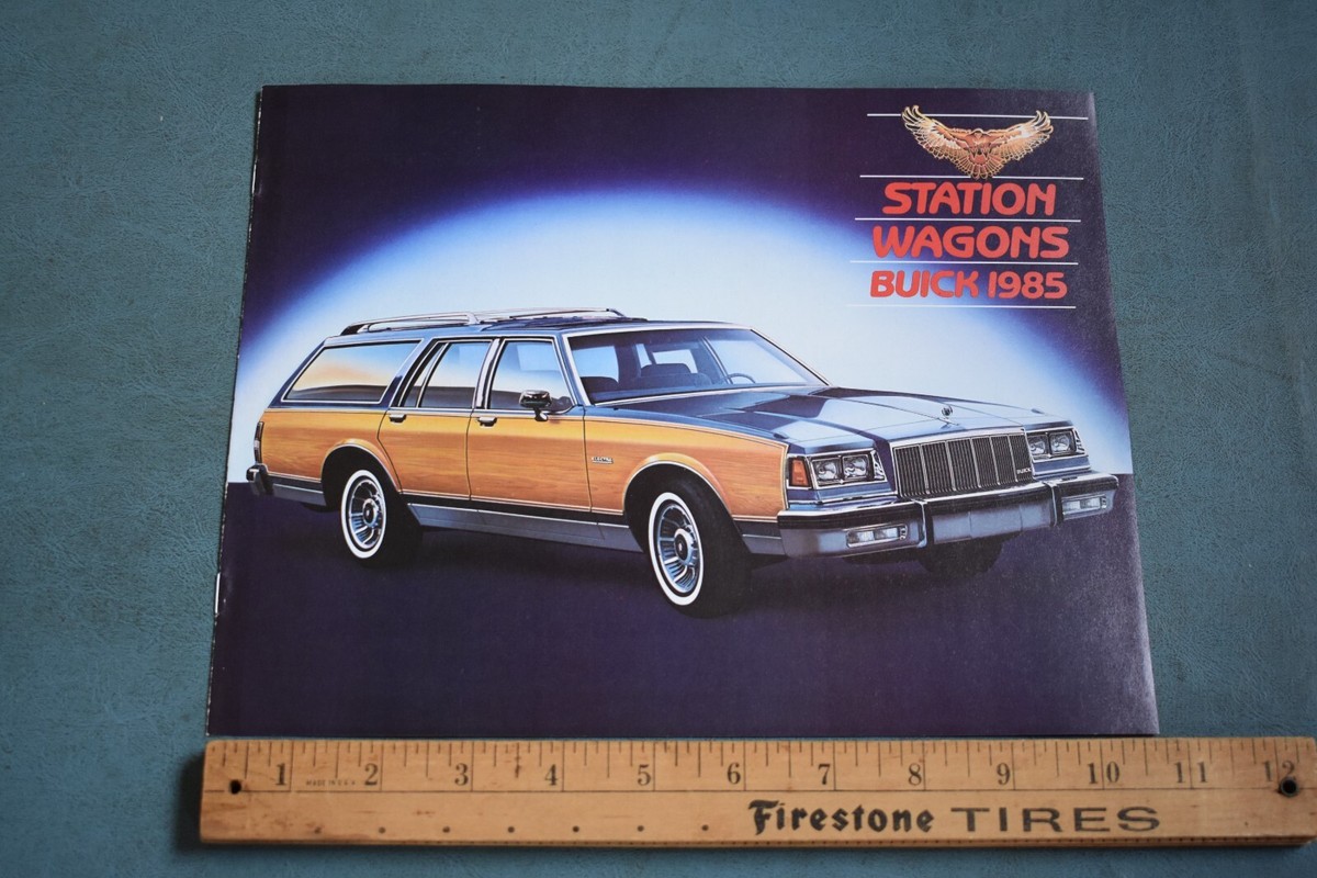 1985 Buick Station Wagons Electra LeSabre Century Dealer Sales 