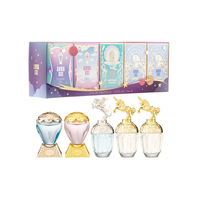 Anna Sui Miniature Perfume Coffret EDT 5 x 5ml Gift Set | eBay