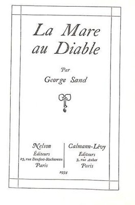 La Mare au Diable