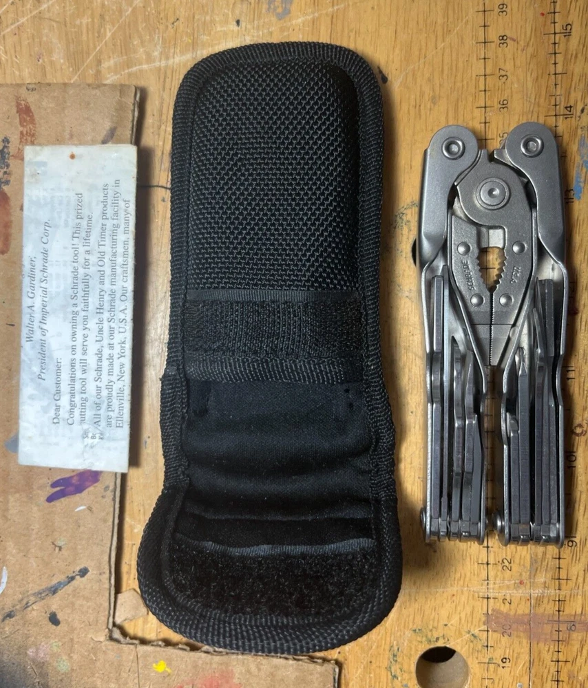 Multi Tool, Schrade Tough Tool ST1N, 21 function, Used