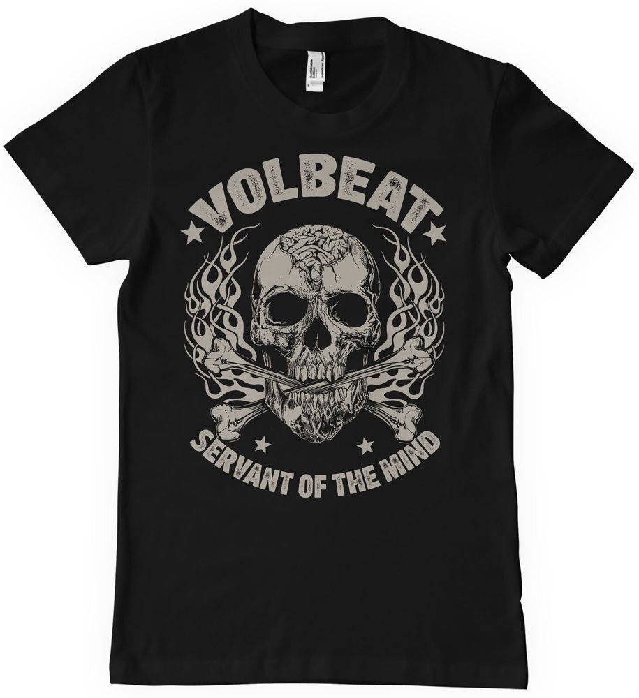 Volbeat T-Shirt Skull - Crossbones T-Shirt WMX-1-VB006-H34-3