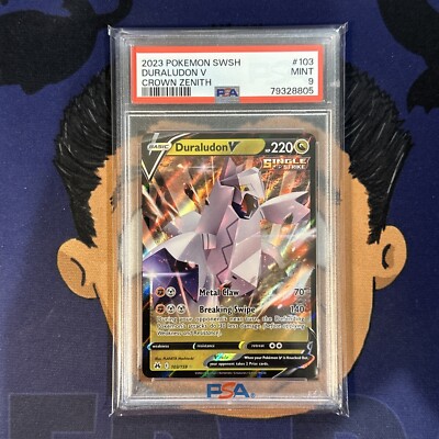 [PSA9] ポケモンカード PSA 9 MINT 2023 Pokemon Crown Zenith DURALUDON V #103 Ultra Rare