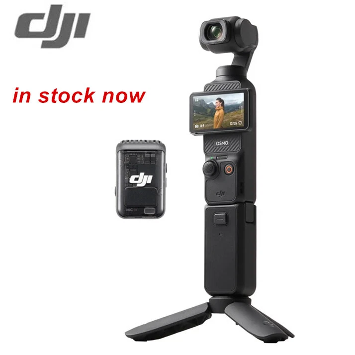 DJI Osmo Pocket 3 Creator Combo Handheld Gimbal Stabilizer 4K Pocket Camera CMOS - Image 2 of 4