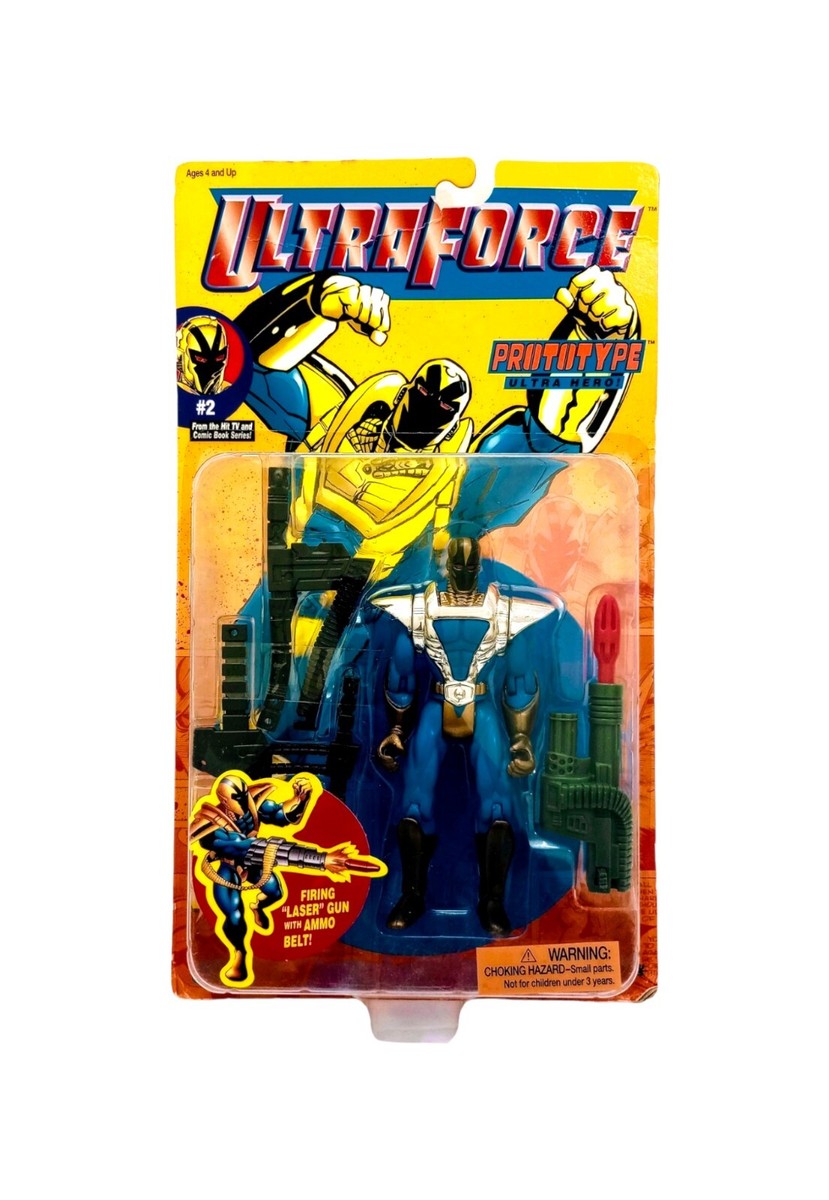 ULTRA FORCE #2 PROTOTYPE ULTRA HERO GALOOB 1995 MALIBU COMICS 