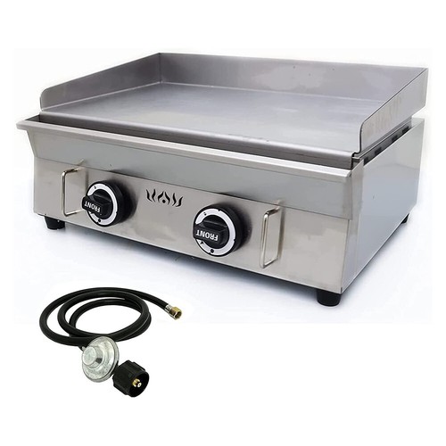 Arbeitsplatte LPG Gasgrill 21,26"x13,39" Flat Top Grillplatte Kochplatte BBQ Kochen USA - Bild 7 von 7