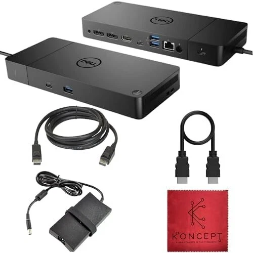 Original WD19TBS 180W DELL Thunderbolt Dock Bundle - 1 Year Warranty