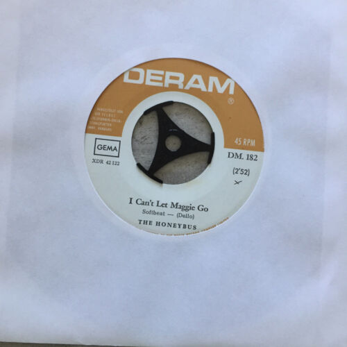 HONEYBUS: I Can't Let Maggie Go / Tender Are The Ashes (Single Deram DM 182 /NM) - Picture 1 of 2