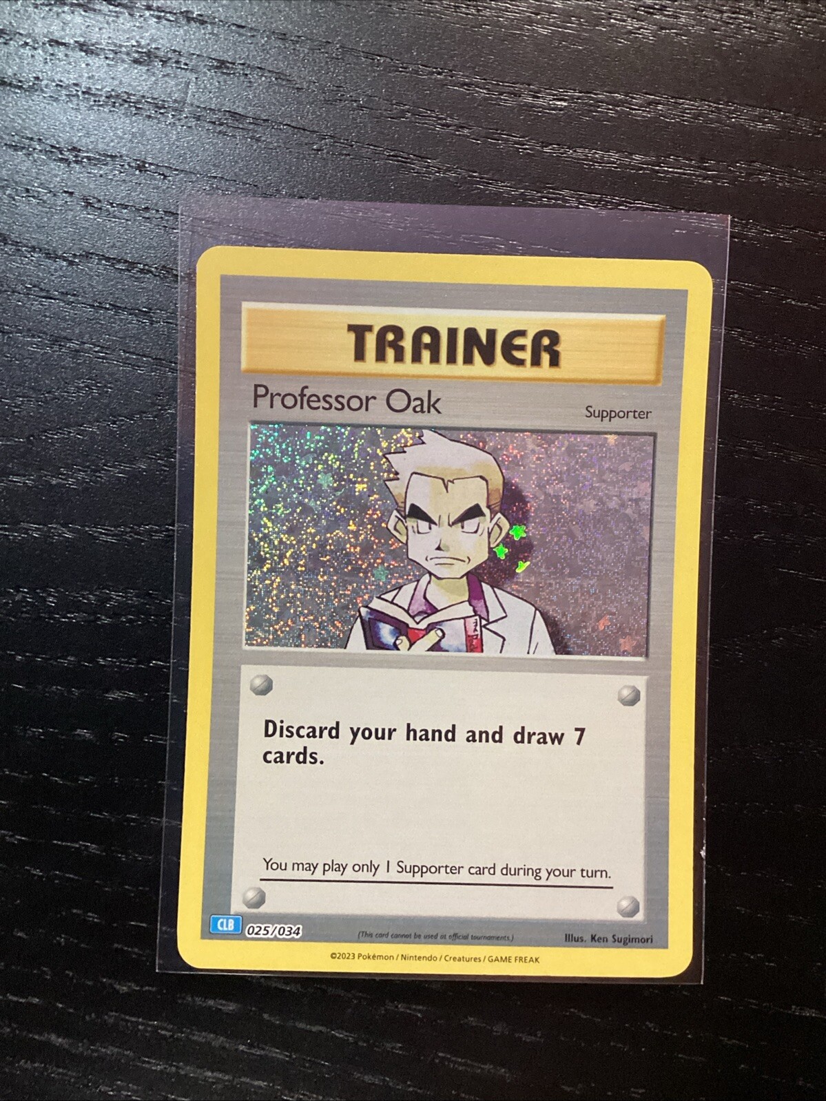 POKÉMON TCG PROFESSOR OAK 025/034 CLB POKEMON CARD GAME CLASSIC ENGLISH