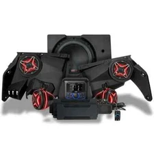 SSV Works '17-'25 Can-Am Maverick X3 Phase-4 V-Spec 5-Speaker 1650w System W JVC