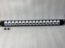 16 port SC SM In Line Keystone Coupler Patch Panel