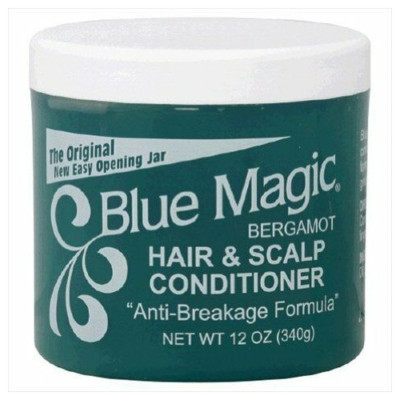 Blue Magic Bergamot Hair and Scalp Conditioner Anti-Breakage Formula 12 Ounce