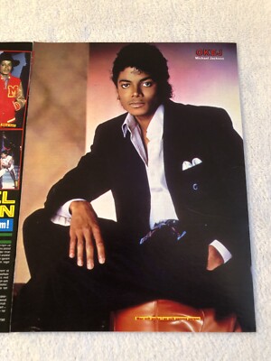 MICHAEL JACKSON 1984 Clipping Poster Swedish Music magazine OKEJ