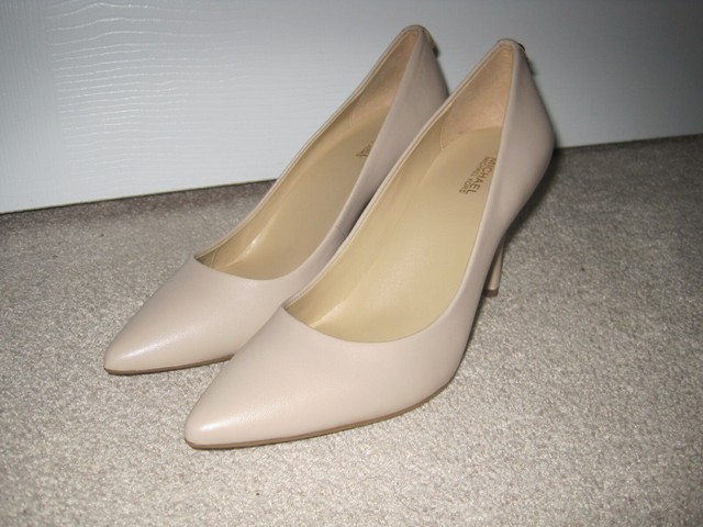 michael kors flex kitten pump navy